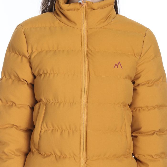 Kadın Sarı Kapüşonlu Outdoor Mont M100033-TRN 1093176