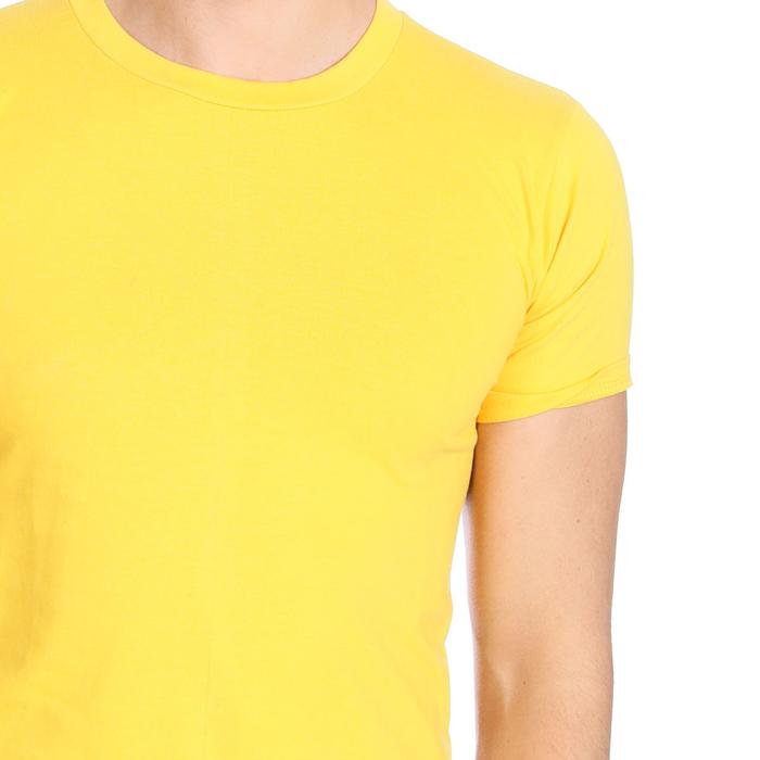 Basic Erkek Sarı Günlük Stil Tişört 060020021KSR1 102942