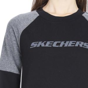 LFleece CreNeck Kadın Siyah Günlük Stil Sweatshirt S192083-001