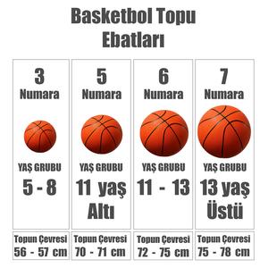 Lebron All Courts 4P NBA Unisex Turuncu Basketbol Topu N.KI.10.855.07