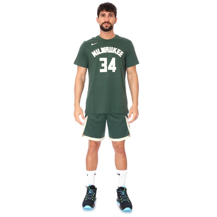 Milwaukee Bucks Earned Edition NBA Tee Es Nn Erkek Yeşil Basketbol Tişört CV8534-326 1274935