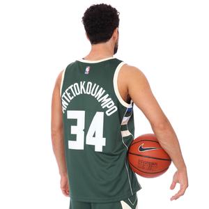 Milwaukee NBA Icon 20 Erkek Yeşil Basketbol Atlet CW3672-329
