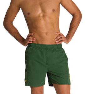 Fundamentals Logo Boxer Erkek Yeşil Yüzücü Mayosu 1B344600