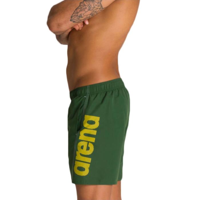 Fundamentals Logo Boxer Erkek Yeşil Yüzücü Mayosu 1B344600 1164819
