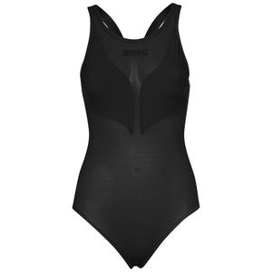 W Pwskin Carbon Duo Top Kadın Siyah Yüzücü Yarış Mayosu 00275750