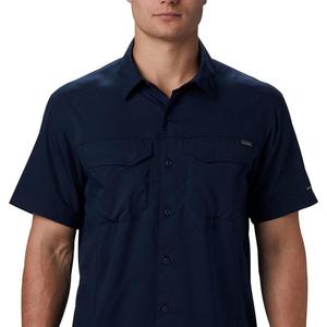 Silver Ridge Lite Short Sleeve Shirt Erkek Mavi Outdoor Gömlek AM1567-464
