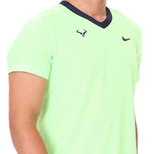 Rafa Mnk Dfadv Ss Top Erkek Yeşil Tenis Tişört CV2802-345
