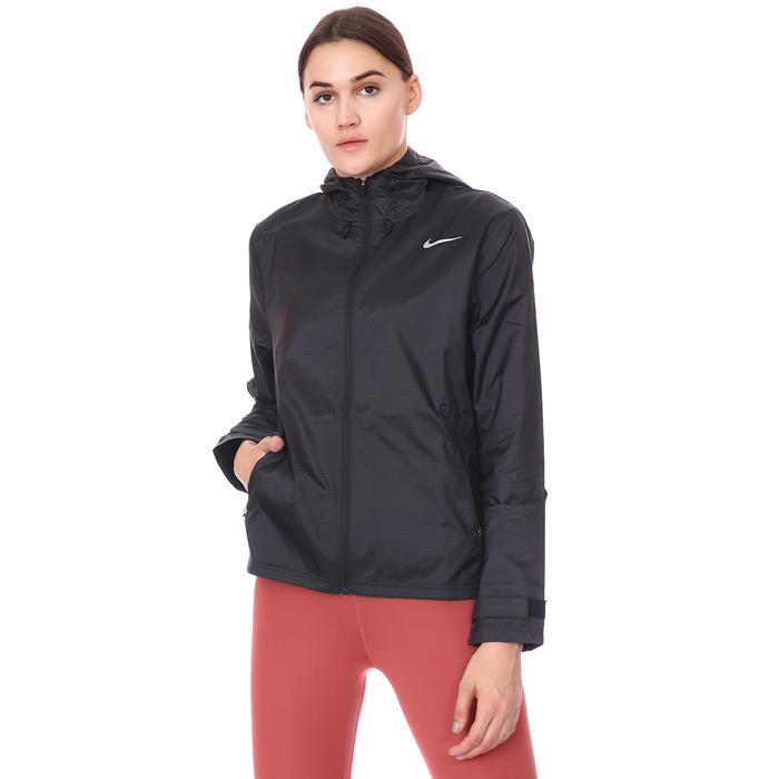Nike Essential Jacket Kadın Siyah Koşu Montu CU3217-010 Sportive