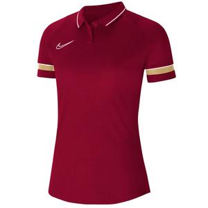 Dri-Fit Academy Kadın Kırmızı Futbol Polo Tişört CV2673-677