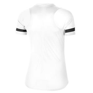 W Nk Df Acd21 Top Ss Kadın Beyaz Futbol Tişört CV2627-100