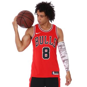 Chicago Bulls NBA Jsy Icon 20 Erkek Kırmızı Basketbol Atlet CW3660-660