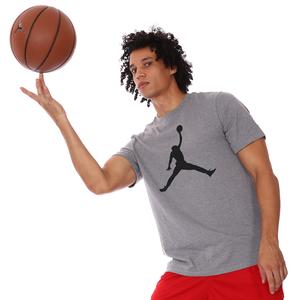 Jordan Jumpman NBA Crew Erkek Gri Basketbol Tişört CJ0921-091