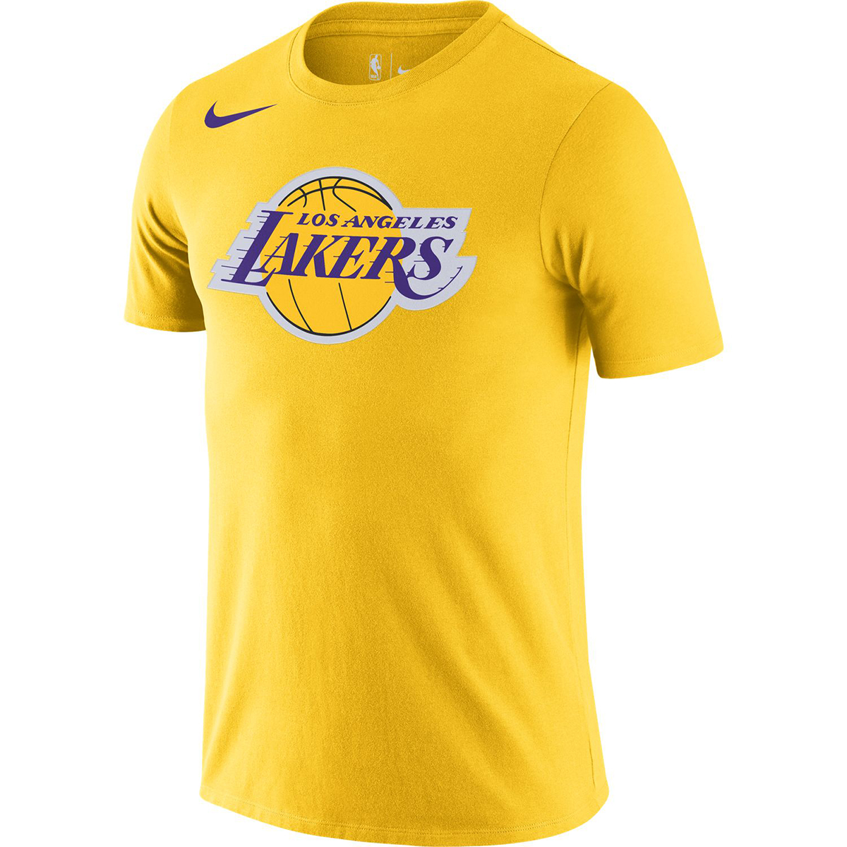 Los Angeles Lakers Dri-Fit NBA Erkek Sarı Basketbol Tişört DA6023-728