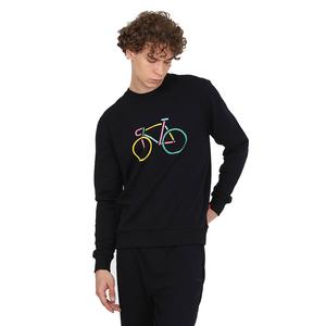 Cool Erkek Lacivert Günlük Stil Sweatshirt JFSTCOOL30-BIKE