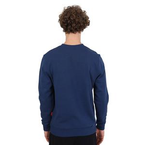 Cool Erkek Mavi Günlük Stil Sweatshirt JFSTCOOL35-SPACE