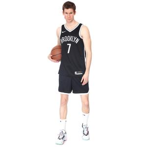 Brooklyn Nets NBA Jsy Icon 20 Erkek Siyah Basketbol Atleti CW3658-013