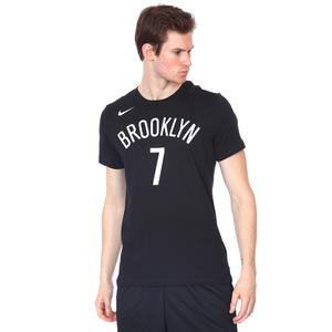 Brooklyn Nets NBA Erkek Siyah Basketbol Tişört CV8504-019