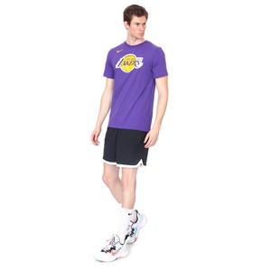 Los Angeles Lakers NBA Erkek Pembe Basketbol Tişört DA6023-547