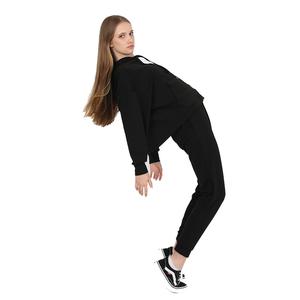 Sports&Loungewear Kadın Siyah Günlük Stil Eşofman Altı WJFJG02-COMFY-SYH