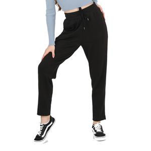 Sports&Loungewear Kadın Siyah Günlük Stil Eşofman Takımı WJFJG03-CHIC-SYH