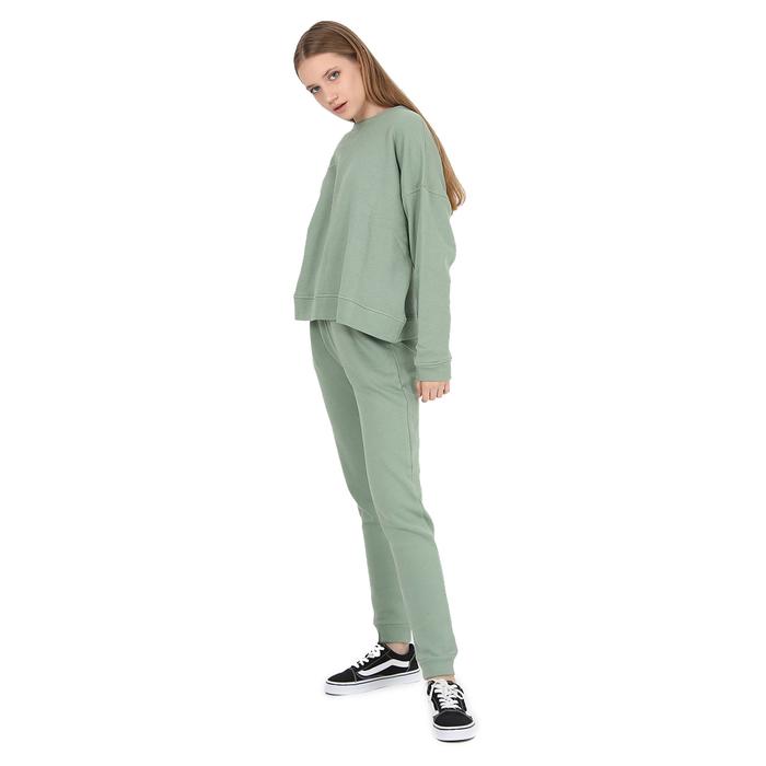 Sports&Loungewear Kadın Yeşil Günlük Stil Eşofman Takımı WJFJG01-PUFFY-JAD 1339159