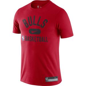 Chicago Bulls Dri-Fit NBA Erkek Kırmızı Basketbol Tişört DA5916-657