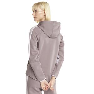 Evostripe Full-Zip Hoodie Kadın Kahverengi Günlük Stil Sweatshirt 84707318