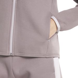 Evostripe Full-Zip Hoodie Kadın Kahverengi Günlük Stil Sweatshirt 84707318