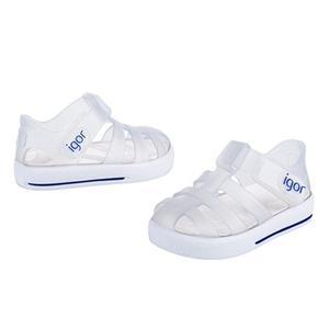 Star Çocuk Beyaz Günlük Stil Sandalet S10171-038