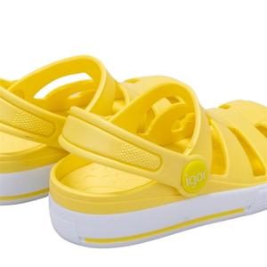 Ola Çocuk Sarı Günlük Stil Sandalet S10277-008