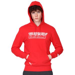 Türkiye Basketbol Milli Takım Fan Erkek Kırmızı Basketbol Sweatshirt 53485901