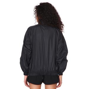 Oversize Kadın Siyah Koşu Ceketi 22YKTP14D01-SYH