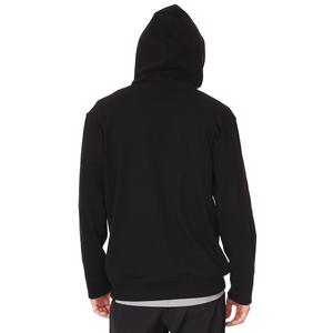 Oversize Hoodie Erkek Siyah Günlük Stil Sweatshirt 22YETL13D02-SYH