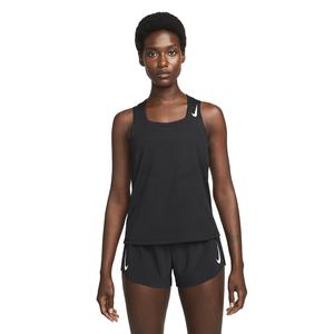 W Nk Dfadv Aroswft Singlet Kadın Siyah Koşu Atlet DM7551-010