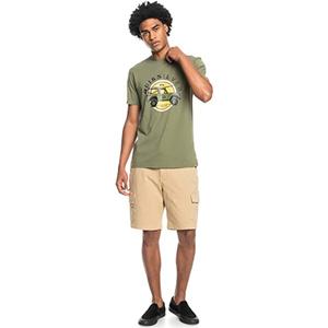 Coastal Grooves Ss Erkek Yeşil Günlük Stil Tişört EQYZT06707-GPH0