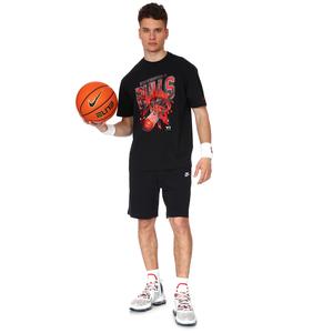 Chicago Bulls NBA Erkek Siyah Basketbol Tişört DA5836-010