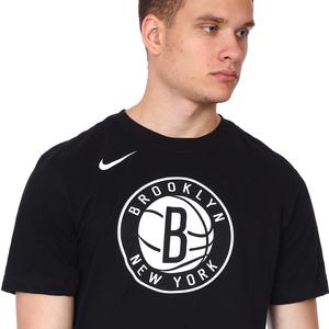 Brooklyn Nets NBA Erkek Siyah Basketbol Tişört DA5999-010