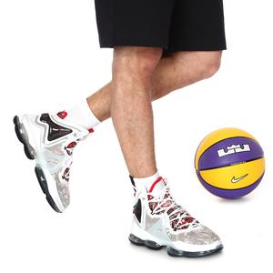 Lebron XIX NBA Erkek Beyaz Basketbol Ayakkabısı CZ0203-101