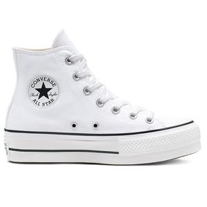 Chuck Taylor All Star Platform Canvas Kadın Beyaz Günlük Stil Ayakkabı 560846C