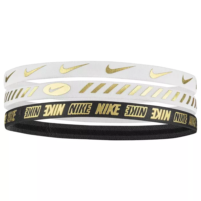 Nike W Headbands 3.0 3 Pk Kadın Çok Renkli Antrenman Saç Bandı N.100.4527.112.OS FN10427
