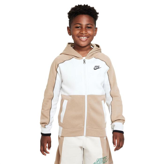 Nike B Nsw Amplify Çocuk Kahverengi Günlük Stil Sweatshirt DQ9079-247 Sportive