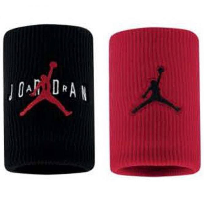 Nike Jordan Jumpman Terry Wrist Bands 2 Pk Unisex Kırmızı Antrenman Bileklik J.100.7579.636.OS