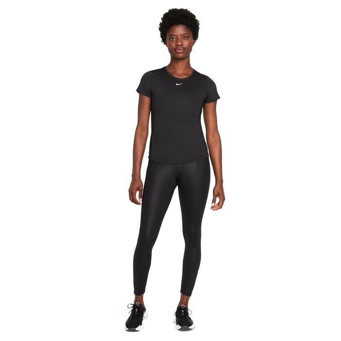 Nike W One Dri-Fit Ss Slim Top Kadın Siyah Antrenman Tişört DD0626-010_2