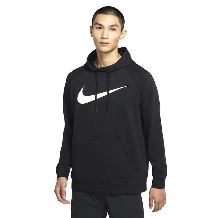 Nike Dri-Fit Pullover Erkek Siyah Antrenman Sweatshirt CZ2425-010