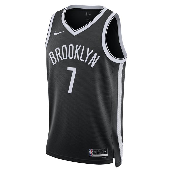 Nike Brooklyn Nets Icon Edition 22 Erkek Siyah Basketbol Forma DN1996-011 Sportive
