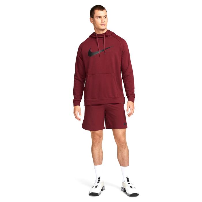 Nike Dri-Fit Erkek Bordo Antrenman Sweatshirt CZ2425-638_2