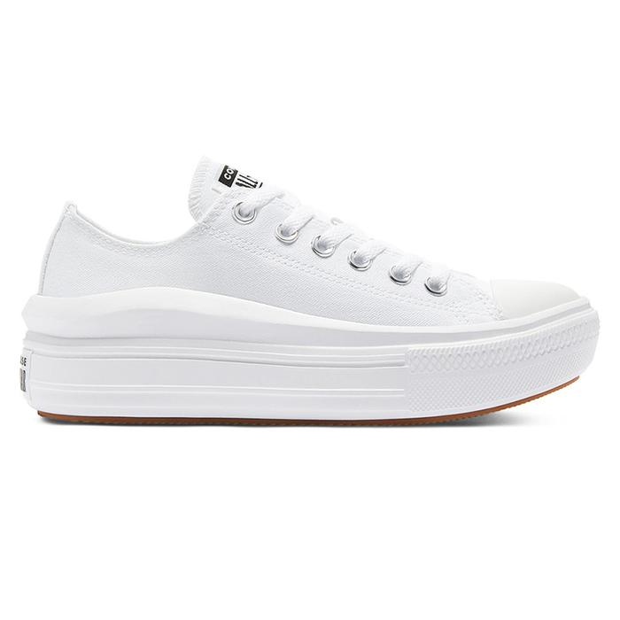 Converse Chuck Taylor All Star Move Canvas Platform Kadın Beyaz Sneaker Ayakkabı 570257C